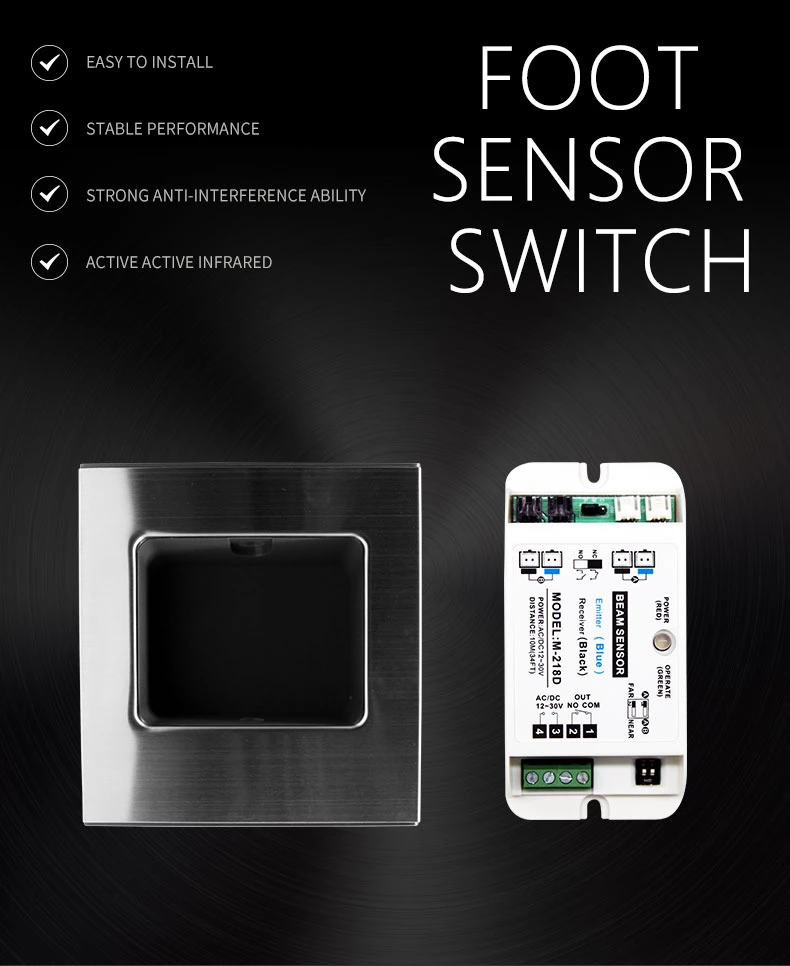 Hospital Operating Room Easy Open Auto Door Foot Sensor Switch